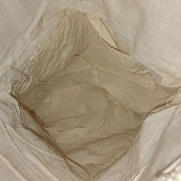 Light cream color crochet shoulder bag purse handbag - Picture 5 of 5